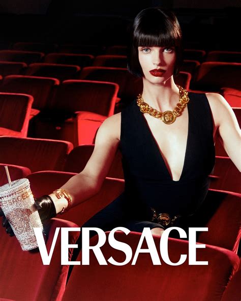 Versace Holiday 2022 with Lily McMenamy 